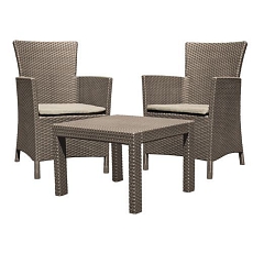 Balkonová souprava Rosario, grafitová