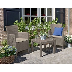 Balkonová souprava Rosario, grafitová