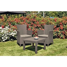 Balkonová souprava Rosario, grafitová