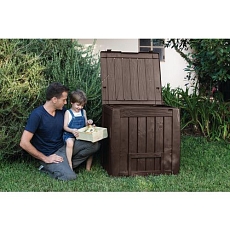 Kompostér Deco Whiskey Brown, 340 l