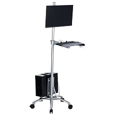 Pojízdný stojan na počítač Manutan Expert