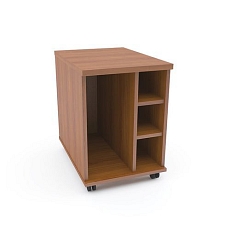 Mobilní kontejner pro PC, Abonent, 60 x 43,2 x 56 cm, dezén javor