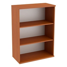 Střední široká skříň Abonent 113 x 80 x 40 cm, otevřená, dezén javor