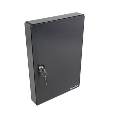 Skříňka na klíče Manutan Expert, 60 háčků, tmavě šedá