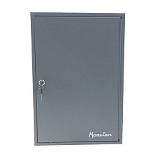 Skříňka na klíče Manutan Expert, 300 háčků, světle šedá