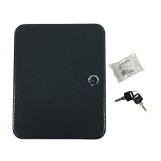 Skříňka na klíče Manutan Expert, 20 háčků, černá