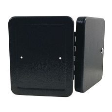 Skříňka na klíče Manutan Expert, 20 háčků, černá