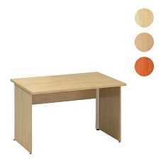 Kancelářský stůl Alfa 100, 120 x 80 x 73,5 cm, rovné provedení, dezén třešeň