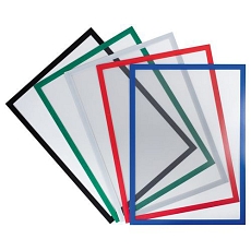 Informační rámečky Tarifold Lean A3, šedé