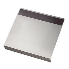 Kovový držák s kroužkovou mechanikou Tarifold, s poličkou, magnetický