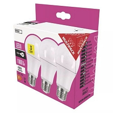 LED žárovka Emos Classic A60, 10,7 W, E27, teplá bílá