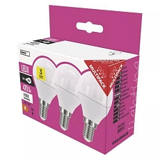 LED žárovka Emos Classic Mini Globe, 5 W, E14, teplá bílá