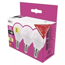 LED žárovka Emos Classic Mini Globe, 5 W, E14, teplá bílá