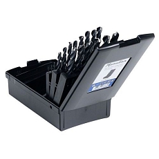 Sada laminovaných vrtáků do kovu Manutan Expert, 25 ks, průměr 1 - 13 mm