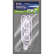 Prodlužovací kabel Emos, 3 zásuvky, 3 m