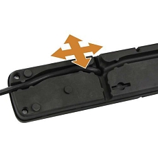 Prodlužovací kabel s přepěťovou ochranou Emos, 5 zásuvek, 1,5 m