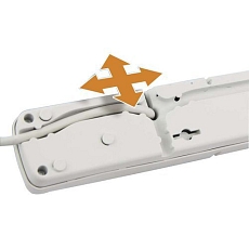 Prodlužovací kabely s přepěťovou ochranou Emos, 5 zásuvek, 5 m