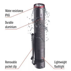 CREE LED kovová svítilna Ultibright 50, 100lm, 1xAAA