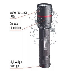 CREE LED nabíjecí kov. svítilna Ultibright 80, 600lm