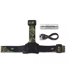 LED nabíjecí čelovka GP Discovery CHR35, 600 lm