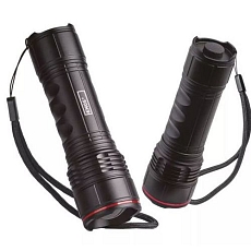 LED svítilna kovová, 500 lm, 4× AAA, FOKUS