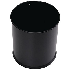 Kovový odpadkový koš Manutan Expert OneTop, objem 8 l