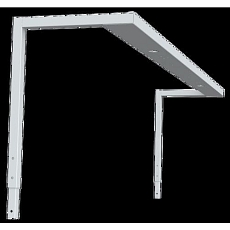 Osvětlovací rampa pro dílenský stůl, 200 cm