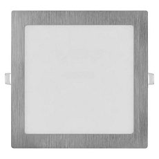LED vestavné svítidlo Emos NEXXO, čtvercové, 18 W, se změnou CCT, černé