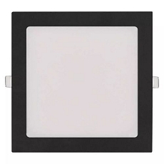 LED vestavné svítidlo Emos NEXXO, čtvercové, 18 W, se změnou CCT, černé