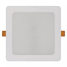 LED vestavné svítidlo Emos RUBIC, čtvercové, neutrální bílá, 24 W