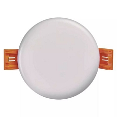LED vestavné svítidlo Emos VIXXO, kruhové, bílé, neutrální bílá, 6 W