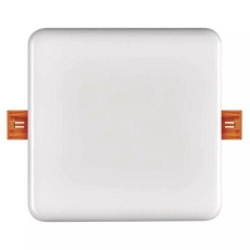 LED vestavné svítidlo Emos VIXXO, čtvercové, bílé, neutrální bílá, 10 W