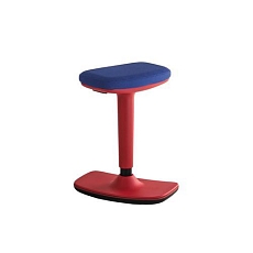 Balanční sedák LEO, červená/modrá