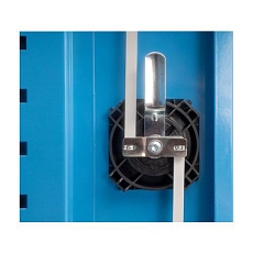 Kovová dílenská skříň, 195 x 95 x 50 cm