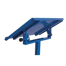 Transportní zvedací stojan s nastavitelným náklonem, do 150 kg, výška 71,5 - 108,5 cm, šedý