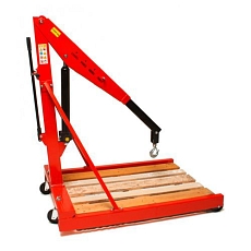 Dílenský jeřáb s podvozkem na palety, do 1000 kg