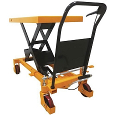 Mobilní hydraulický zvedací stůl, do 300 kg, deska 81,5 x 50 cm - Manutan Expert