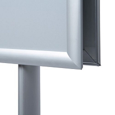 Oboustranný informační stojan Visible, profil 25 mm, A4