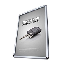 Rám na plakáty P32, oblé rohy, A3