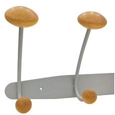 Kovový nástěnný věšák Callum, šířka 51 cm