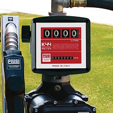 Mechanický průtokoměr Piusi K 44 se 4 číslicemi