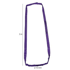 Nekonečný zvedací popruh Manutan Expert, do 1 000 kg, 2 m