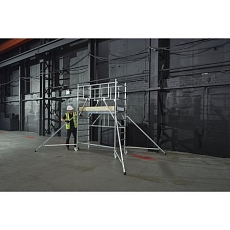 Pojízdné hliníkové lešení Zarges PaxTower S-PLUS 1T, vel. 2