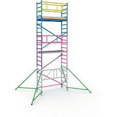 Pojízdné hliníkové lešení Zarges PaxTower 1T, vel. 5
