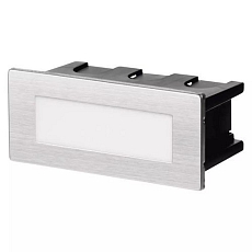 LED orientační vestavné svítidlo AMAL 123×53, 1,5W neutrální bílá, IP65