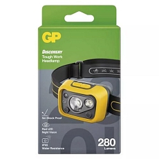 LED pracovní čelovka GP Discovery CHW53, 280 lm