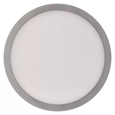 LED přisazené svítidlo NEXXO, kruhové, stříbrné, 12,5W, se změnou CCT