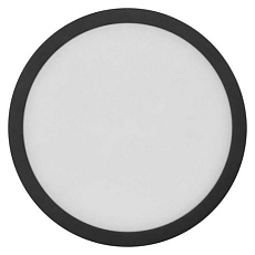 LED přisazené svítidlo NEXXO, kruhové, černé, 28,5W, se změnou CCT