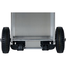 Sada offroad koleček k přepravním boxům Zarges K 424 XC, 220 mm, model 1