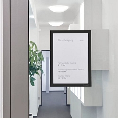 Informační rámečky Magnetoplan Magnetofix A3, magnetické, samolepicí, černé